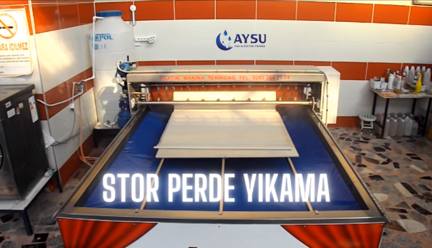 Stor Perde Yıkama